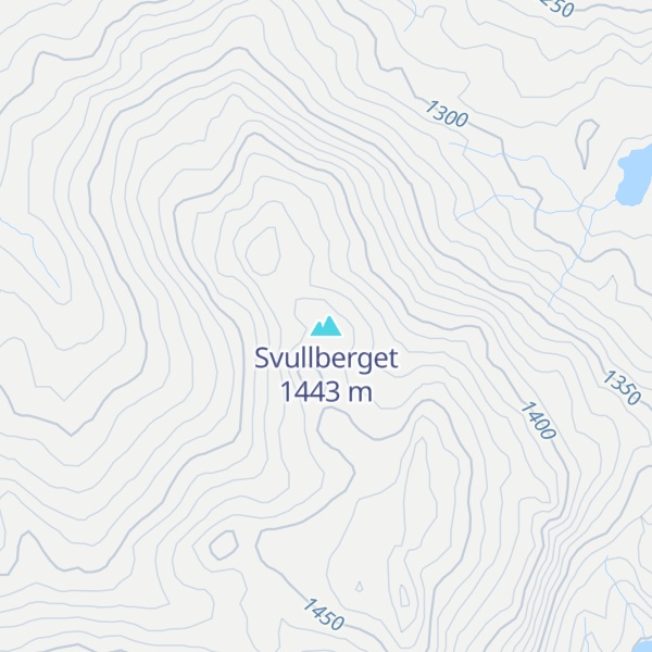 Map of Svullberget