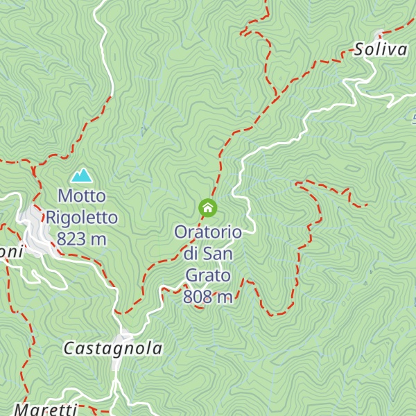 Map of Oratorio di San Grato