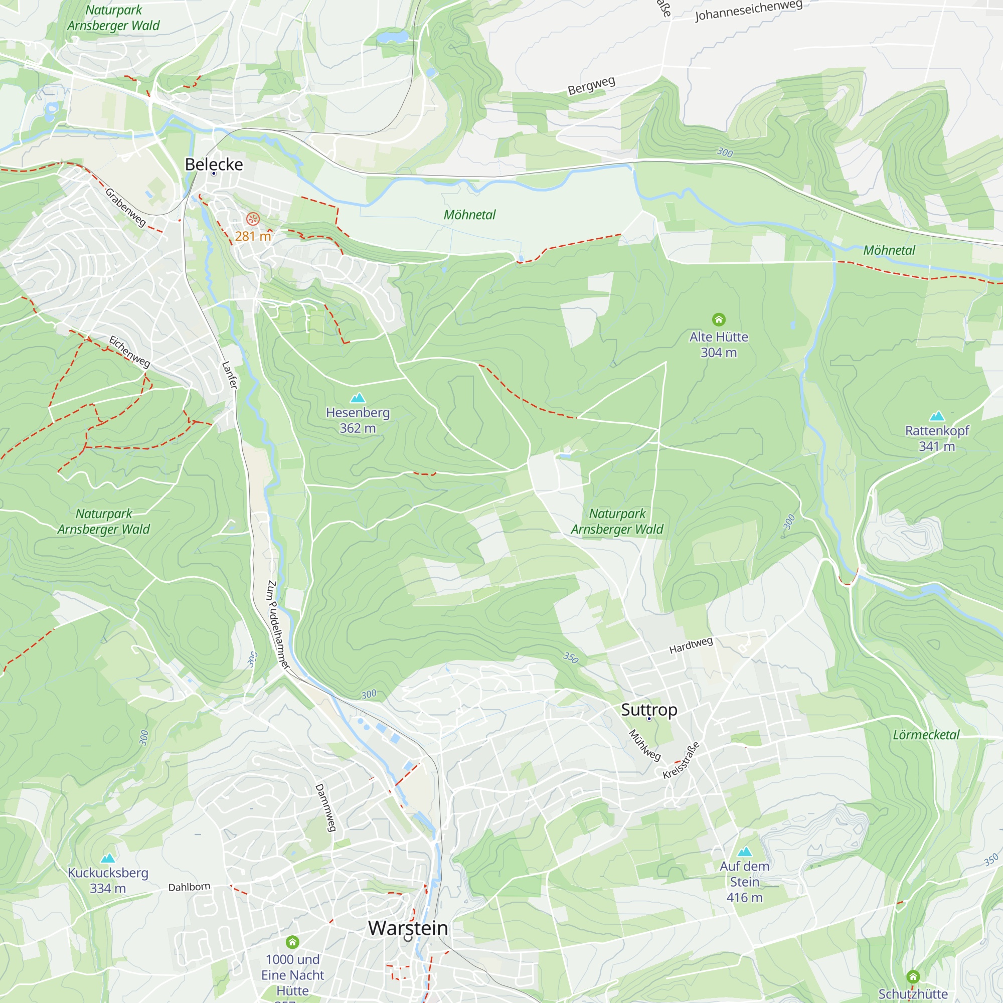 Eulenhütte map