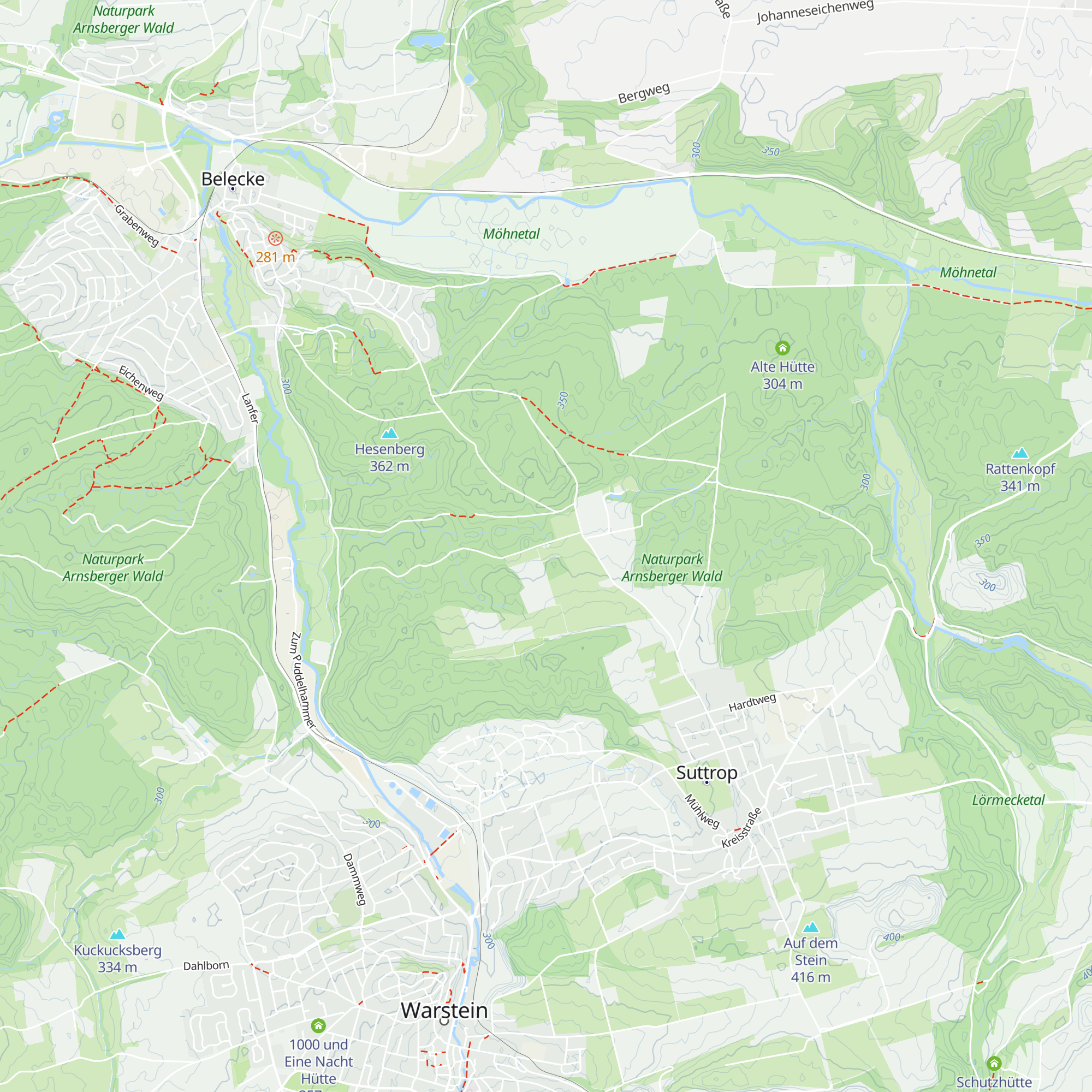 Eulenhütte map