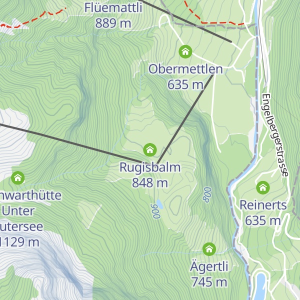 Map of Rugisbalm
