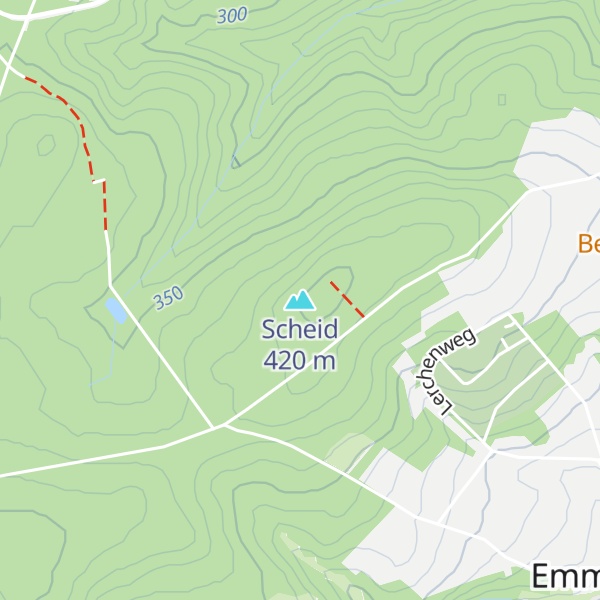Map of Scheid