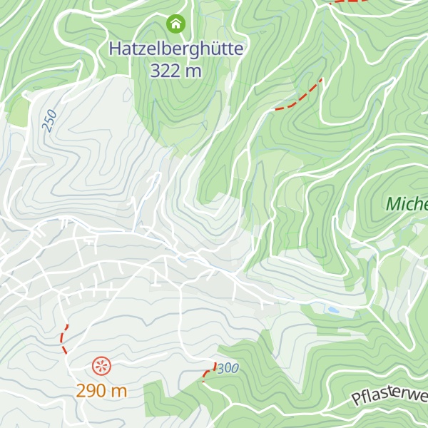 Map of Hilsberghütte