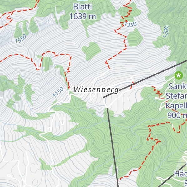 Map of Restaurant Alpenhof