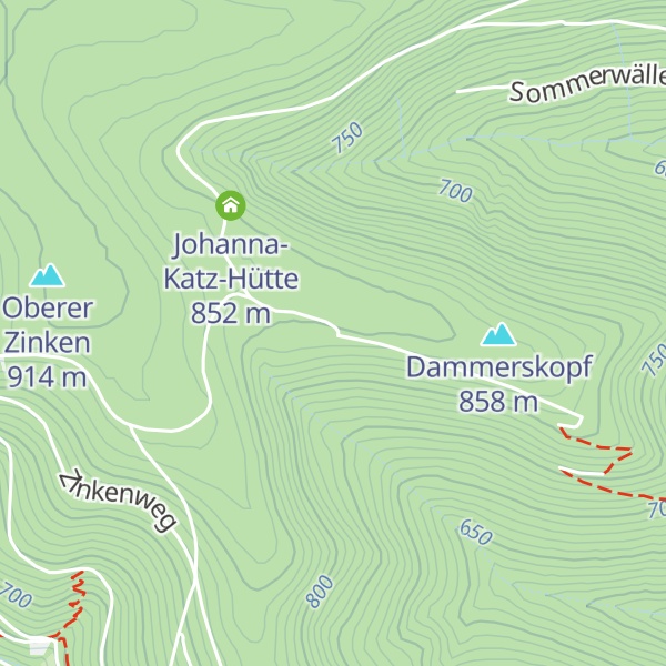 Map of Steinmäuerleshütte