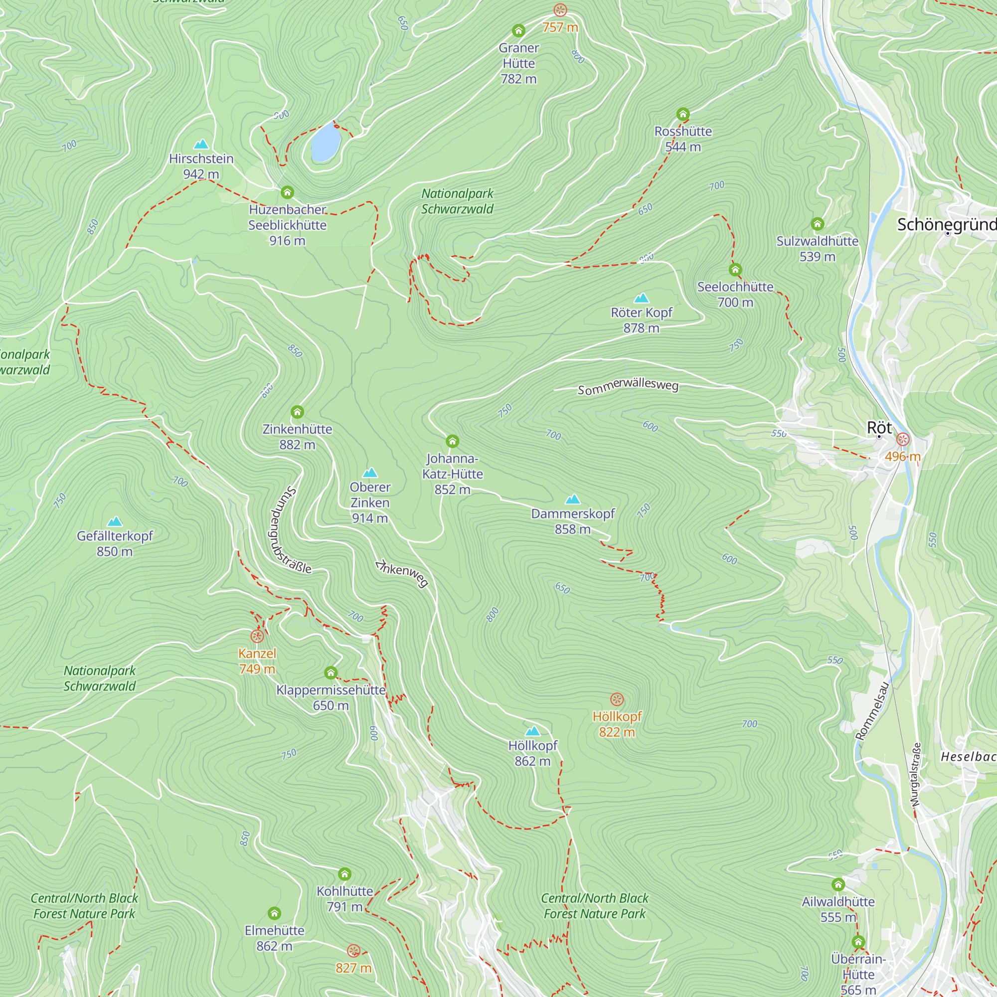 Steinmäuerleshütte map