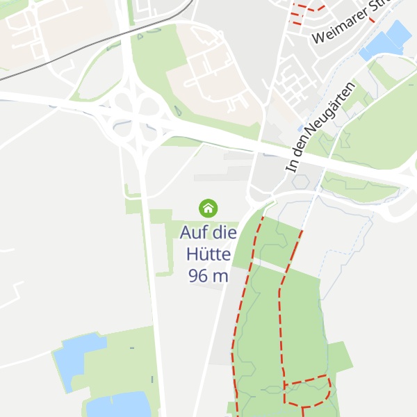 Map of Auf die Hütte