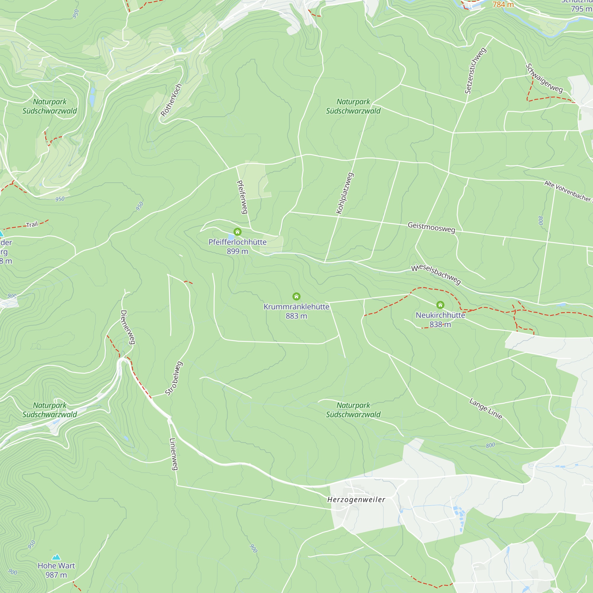 Krummränklehütte map
