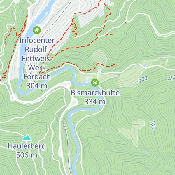 Map of Heppenau-Hütte