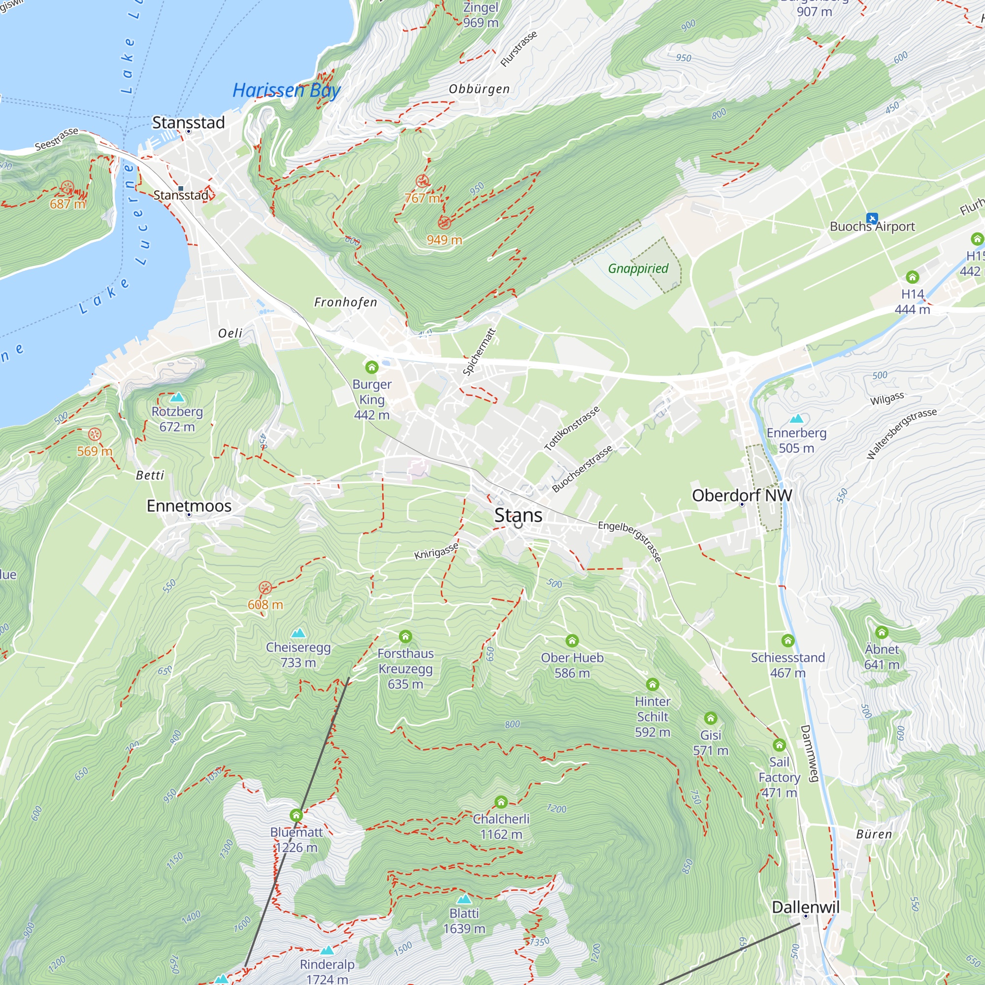 Steiböckli map