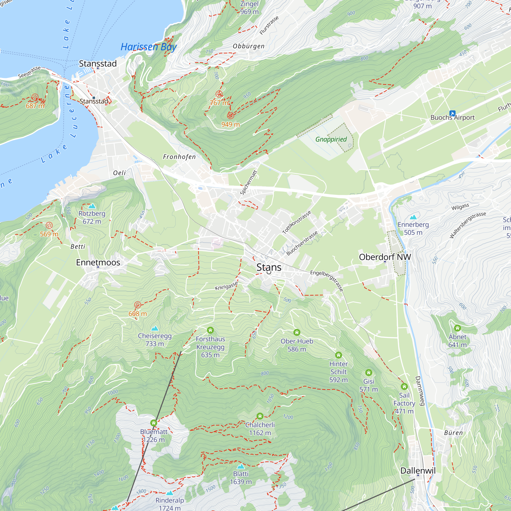 Steiböckli map