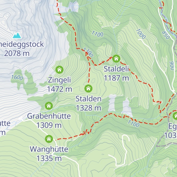 Map of Stalden