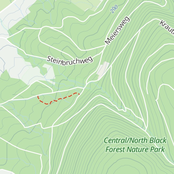 Map of Untere Glasbachhütte