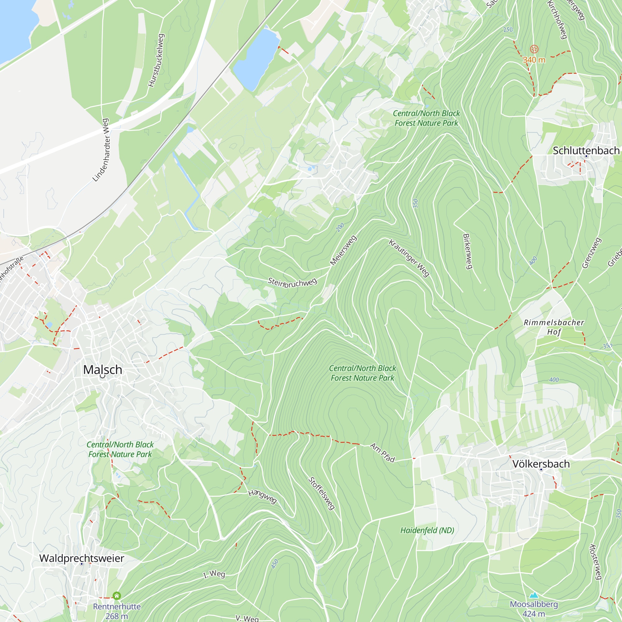 Untere Glasbachhütte map