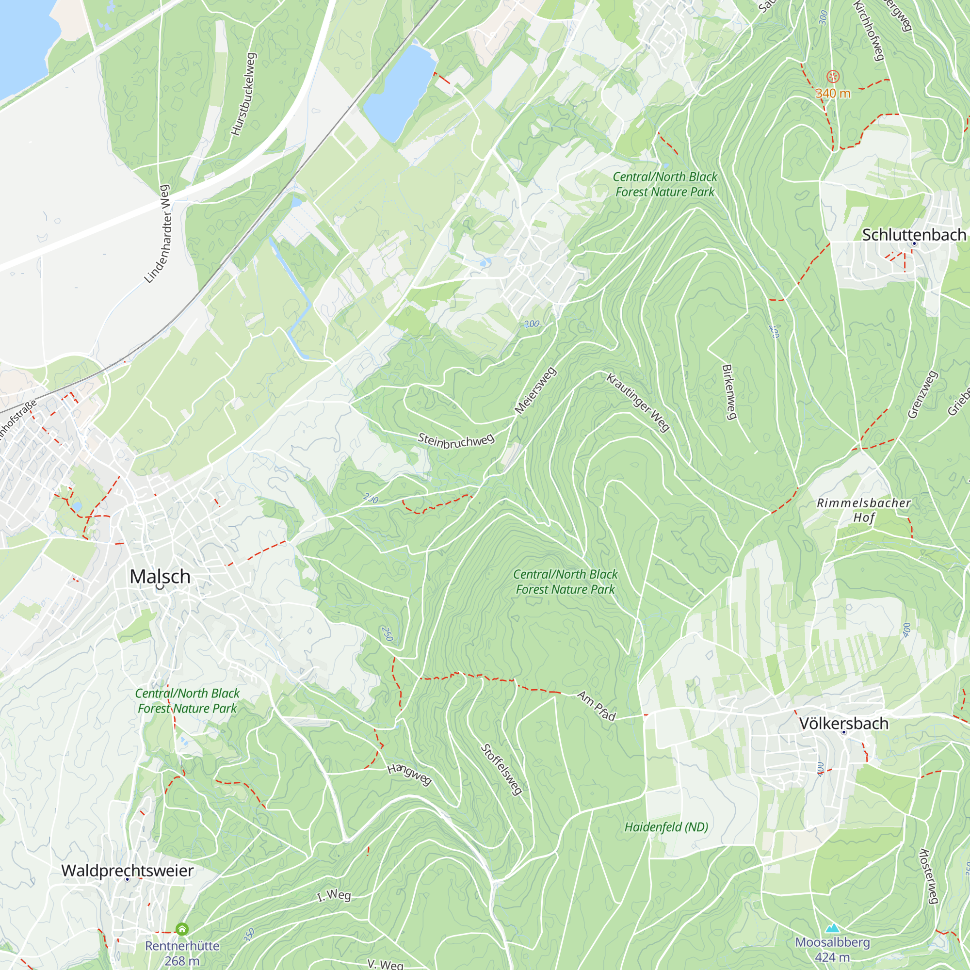 Untere Glasbachhütte map
