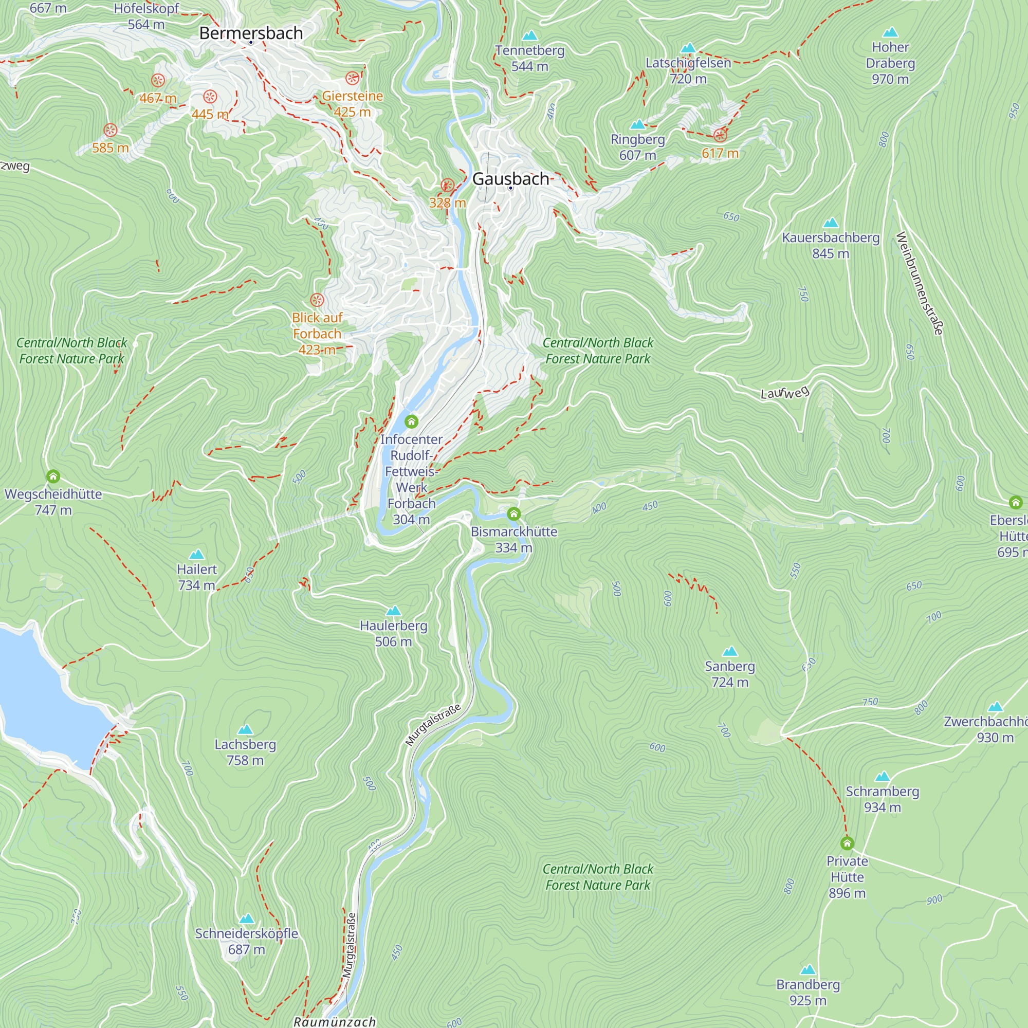 Bismarckhütte map