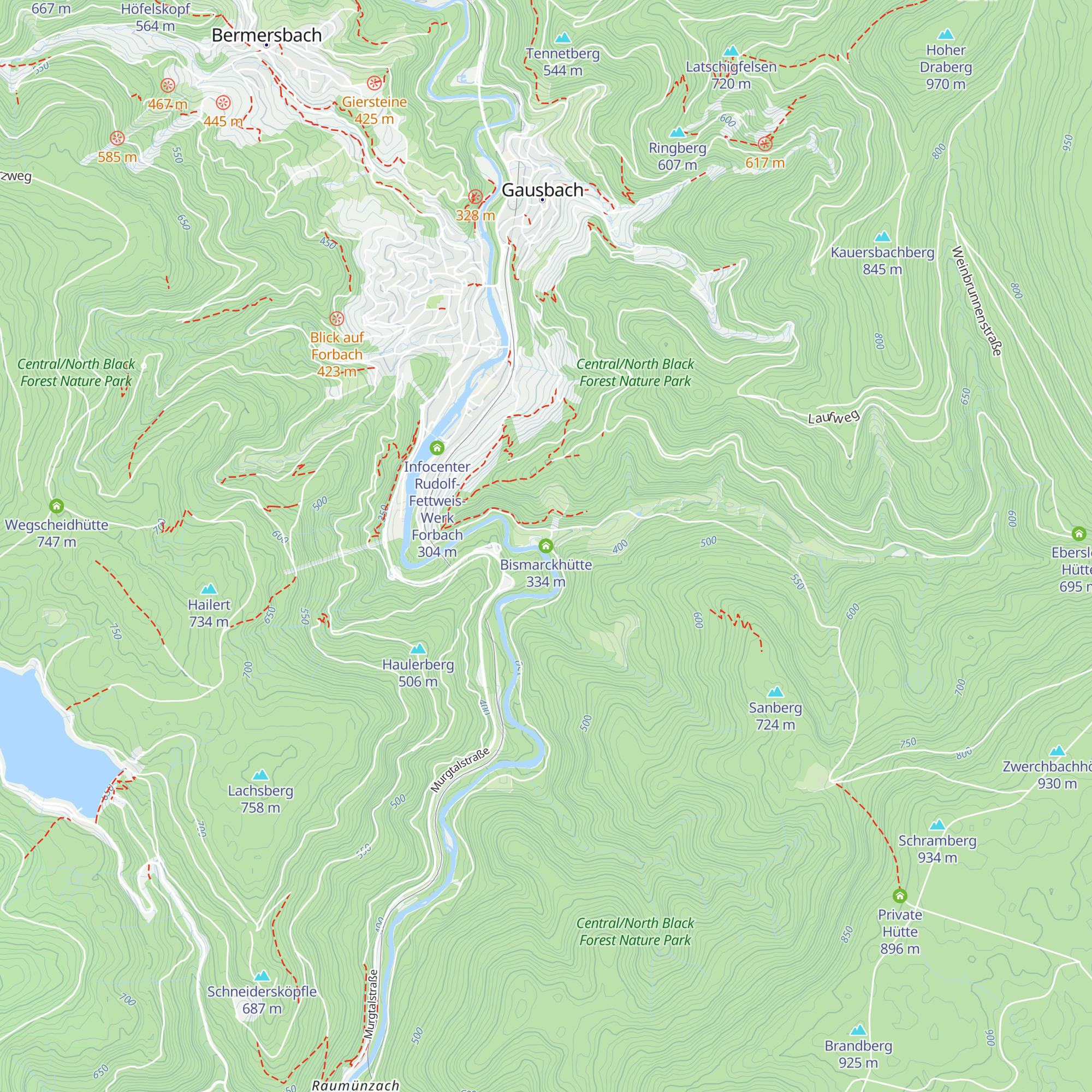 Bismarckhütte map