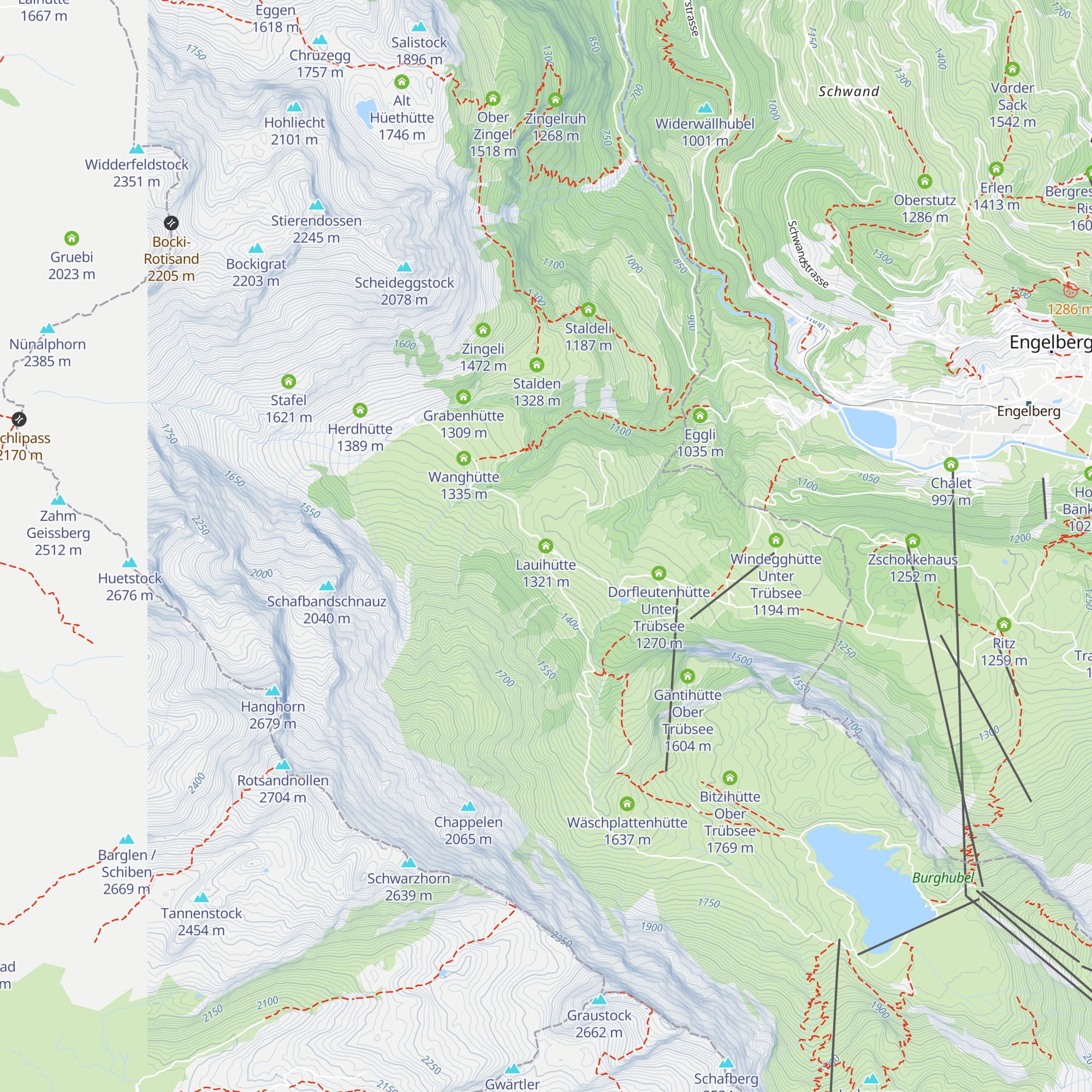 Lauihütte map