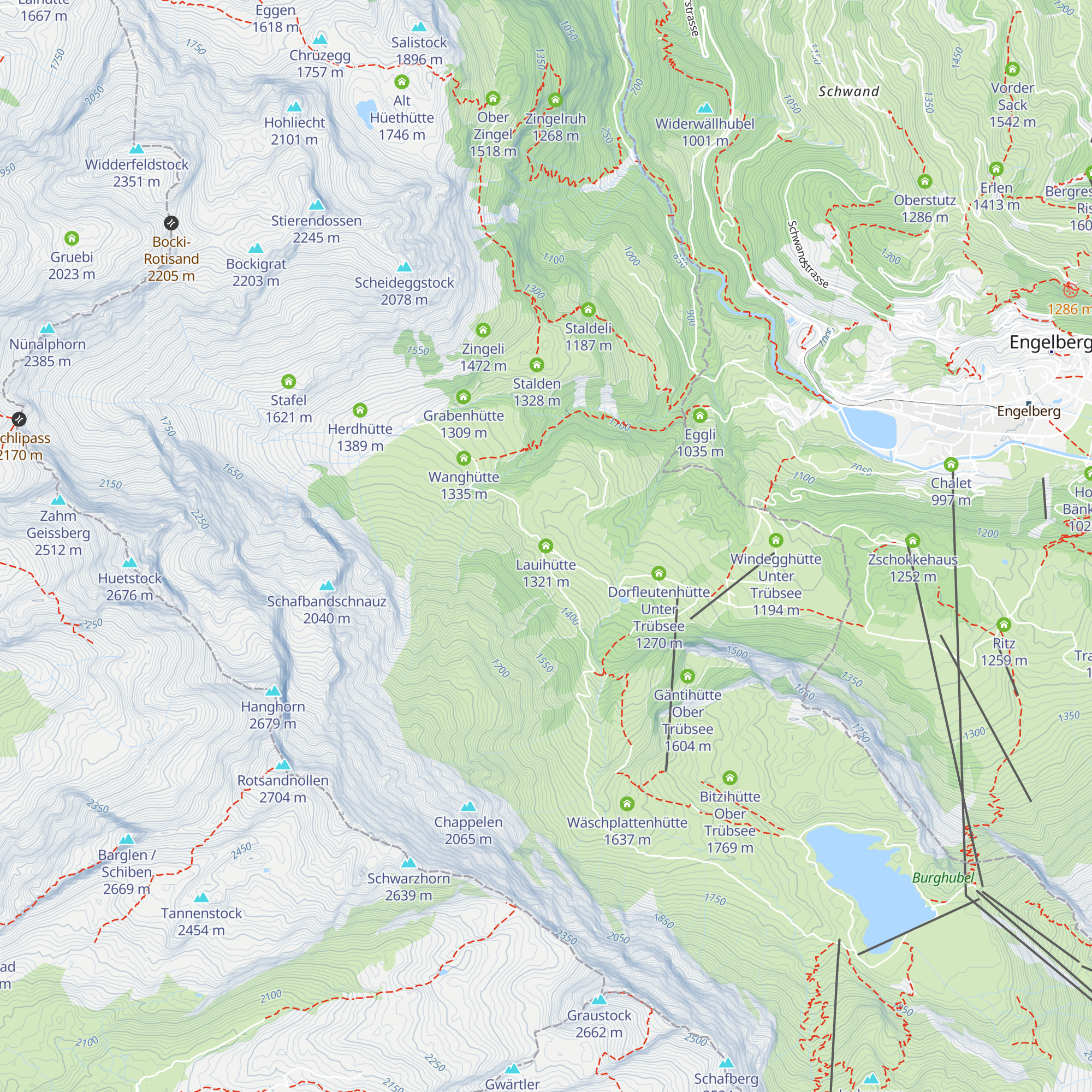 Lauihütte map