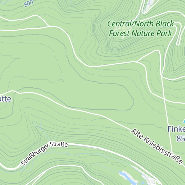 Map of Solhau Hütte