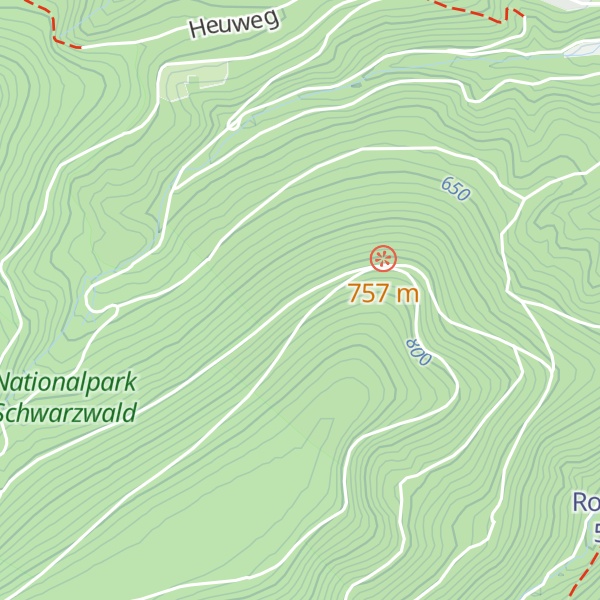 Map of Graner Hütte