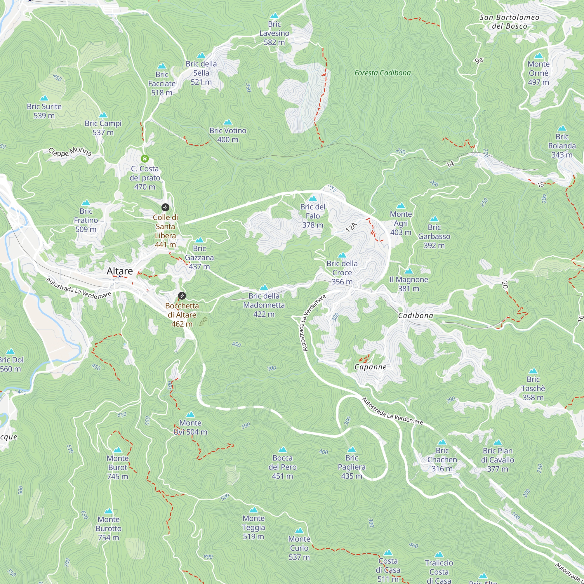 La Churrascaria map