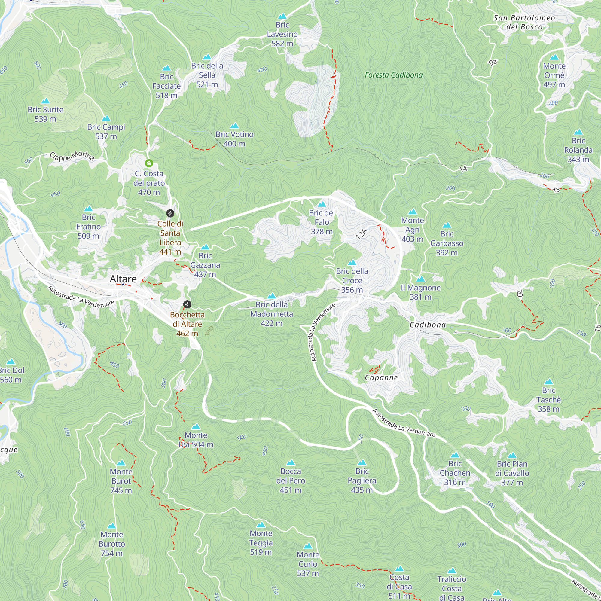 La Churrascaria map