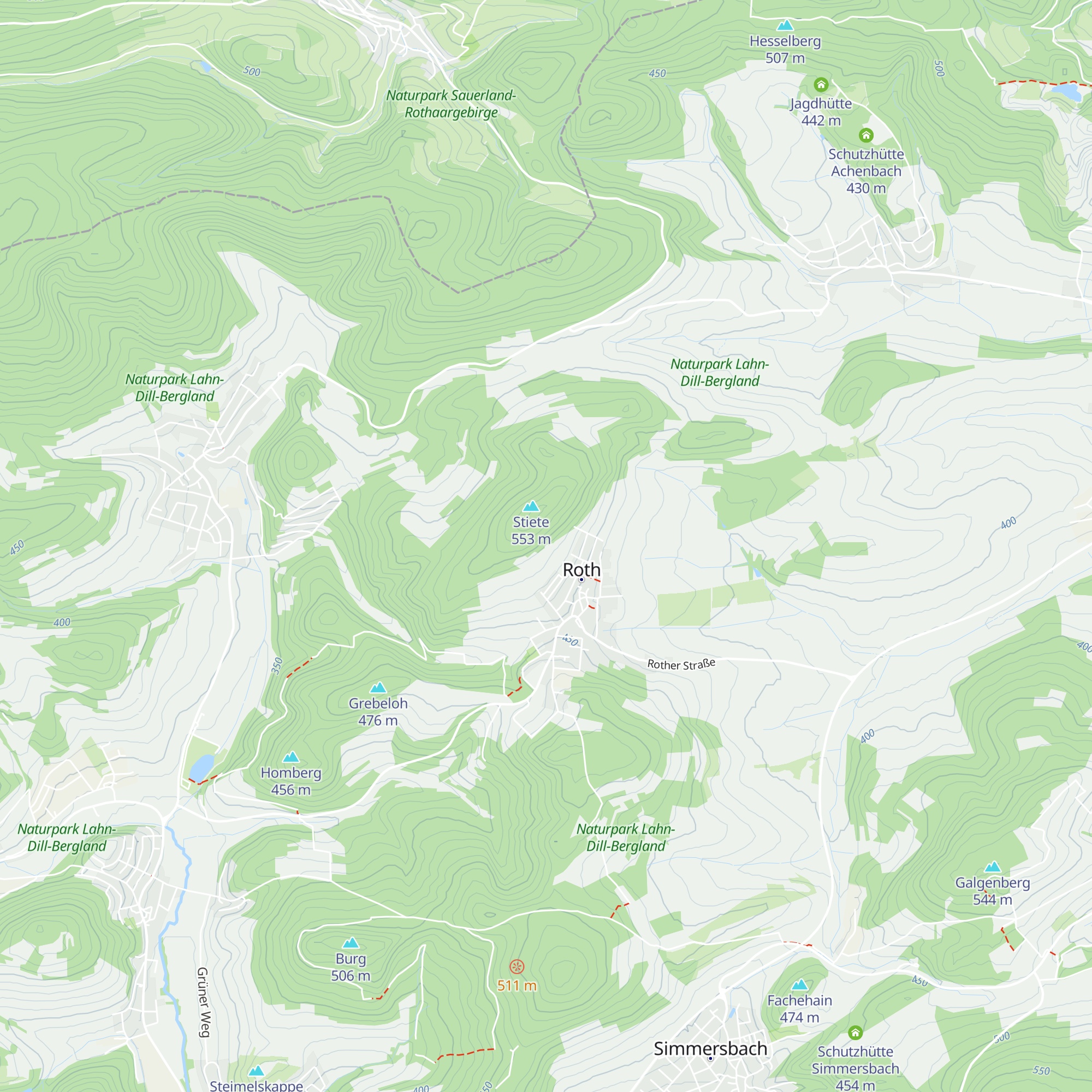 Schutzhütte map