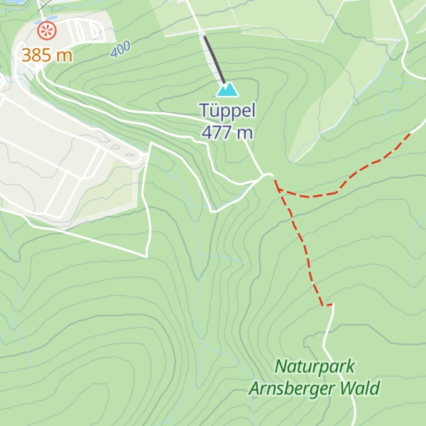 Map of Franzosen-Hütte