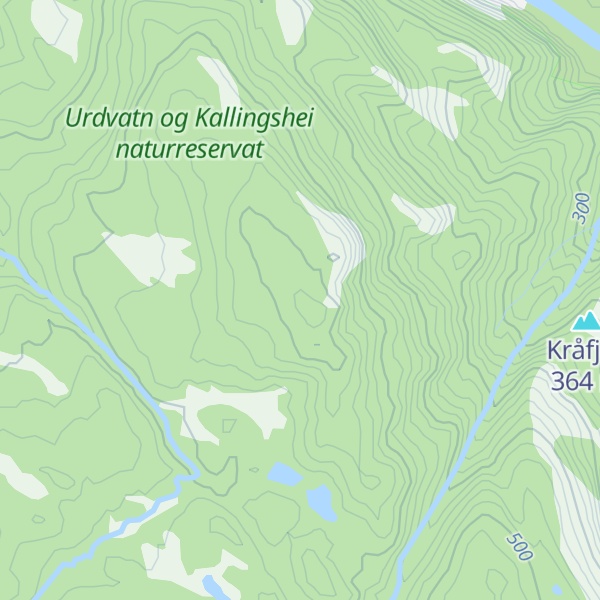Map of Nofjellet