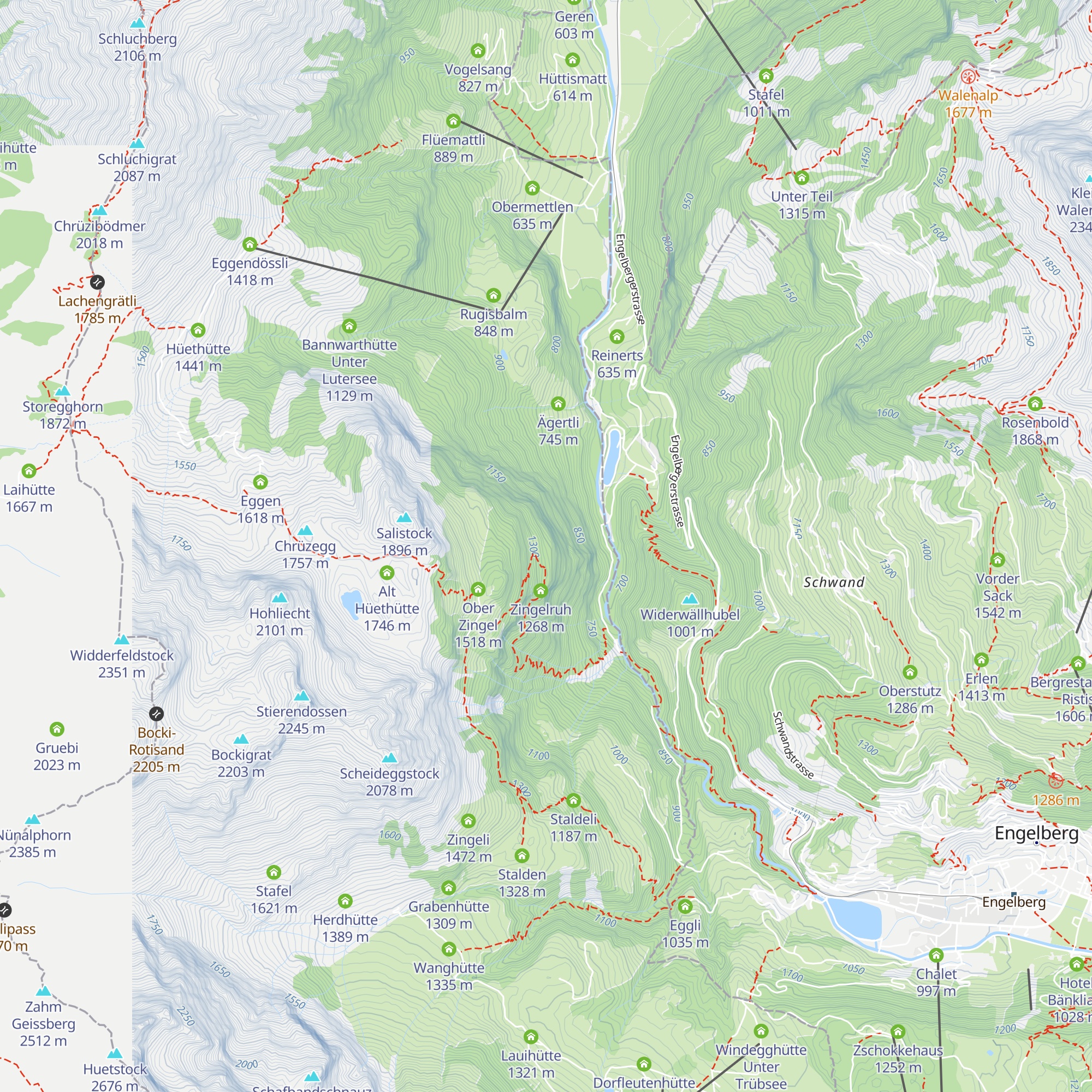 Unter Zingel map