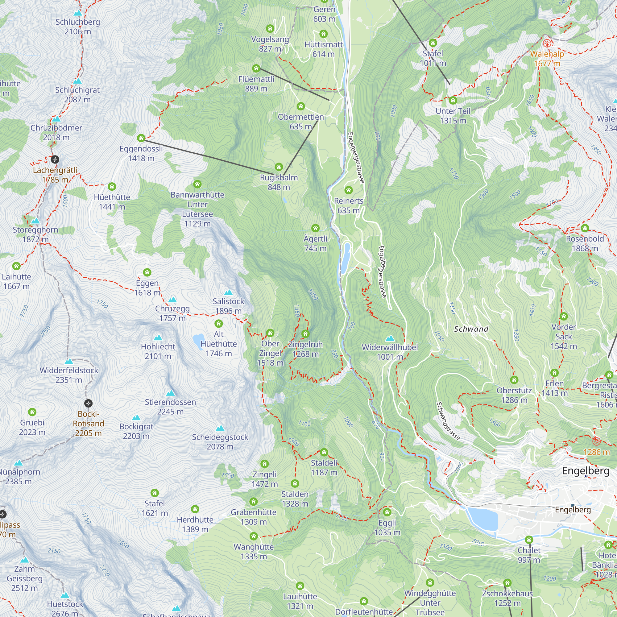 Unter Zingel map