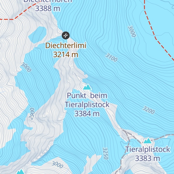 Map of Punkt  beim Tieralplistock