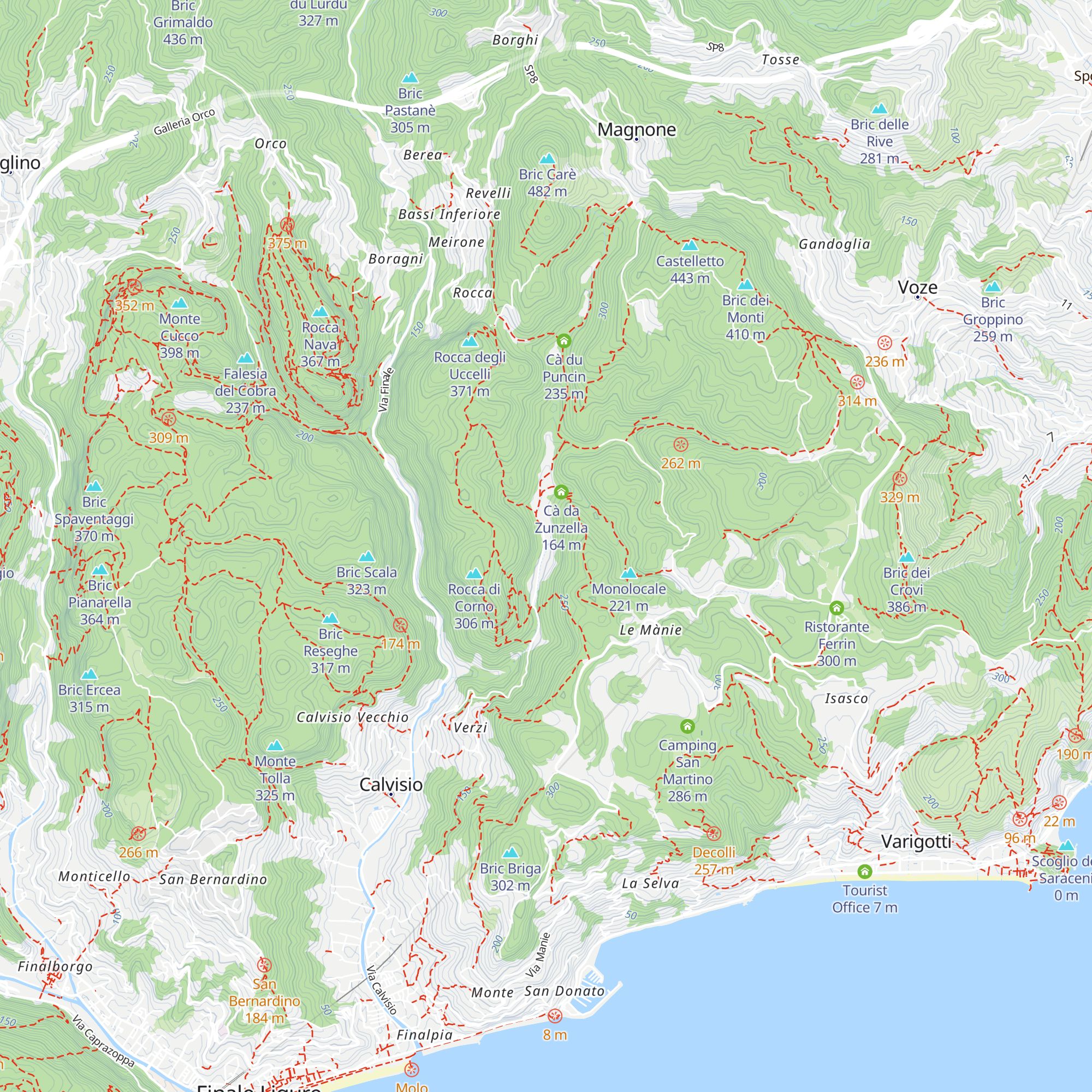 Agriturismo Valleponci map