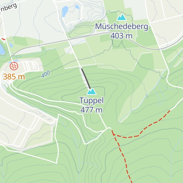 Map of Tüppel
