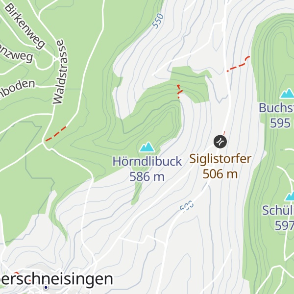 Map of Hörndlibuck