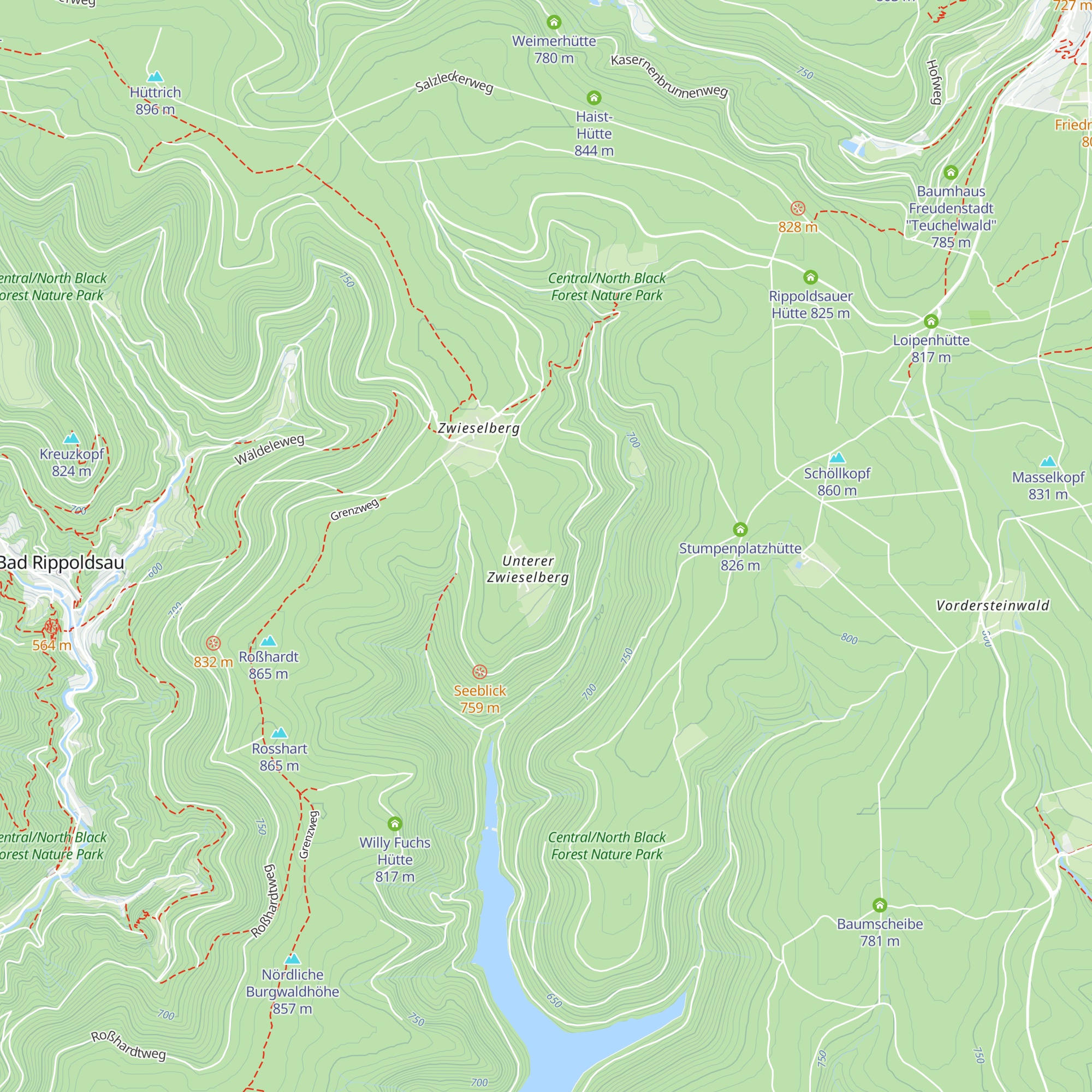Josefshütte map