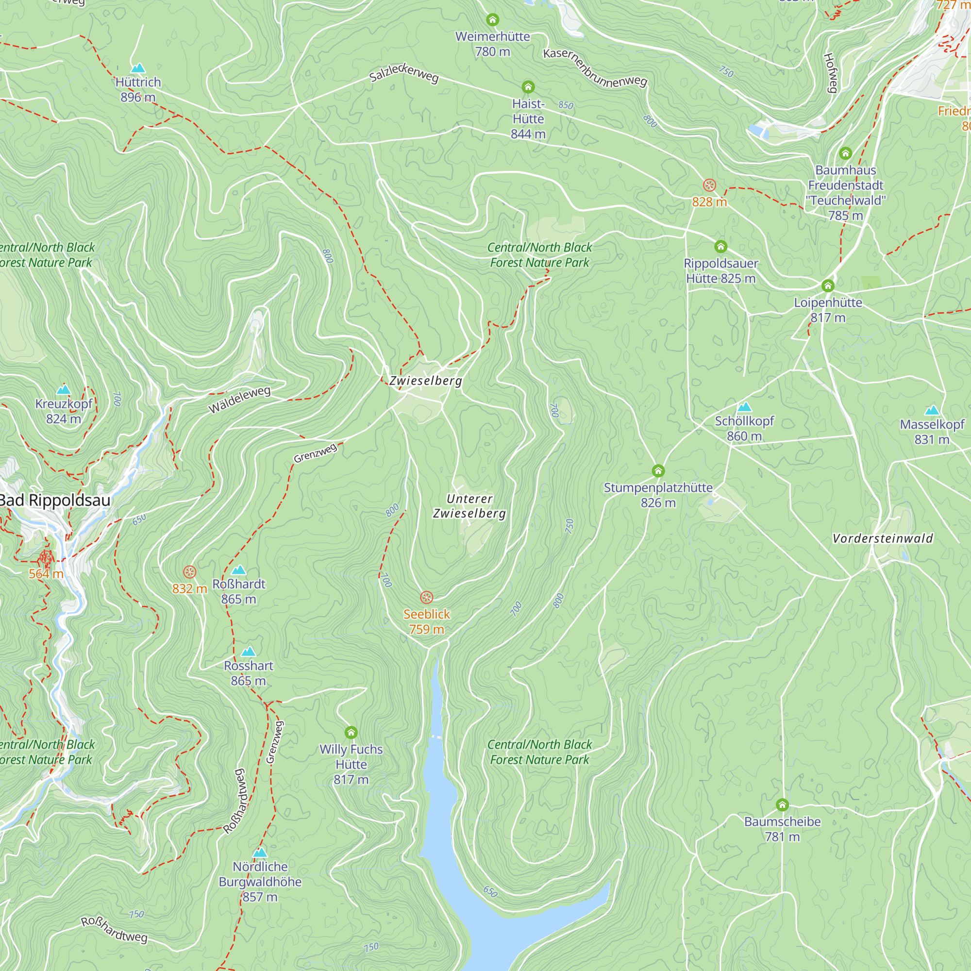 Josefshütte map