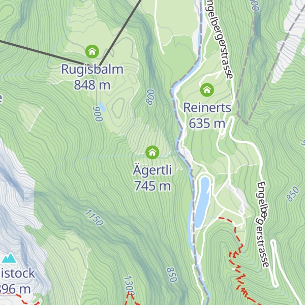 Map of Ägertli