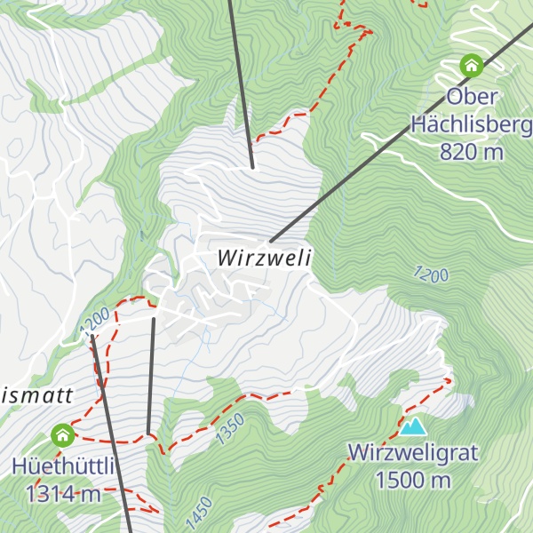 Map of Arviblick