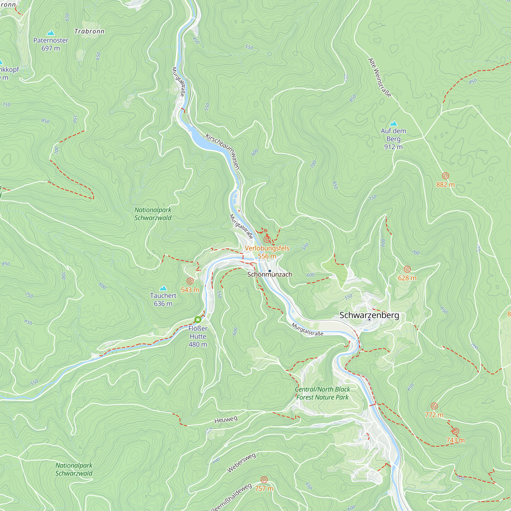 Tourist-Information map