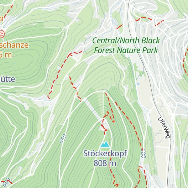 Map of Stöckerkopfhütte
