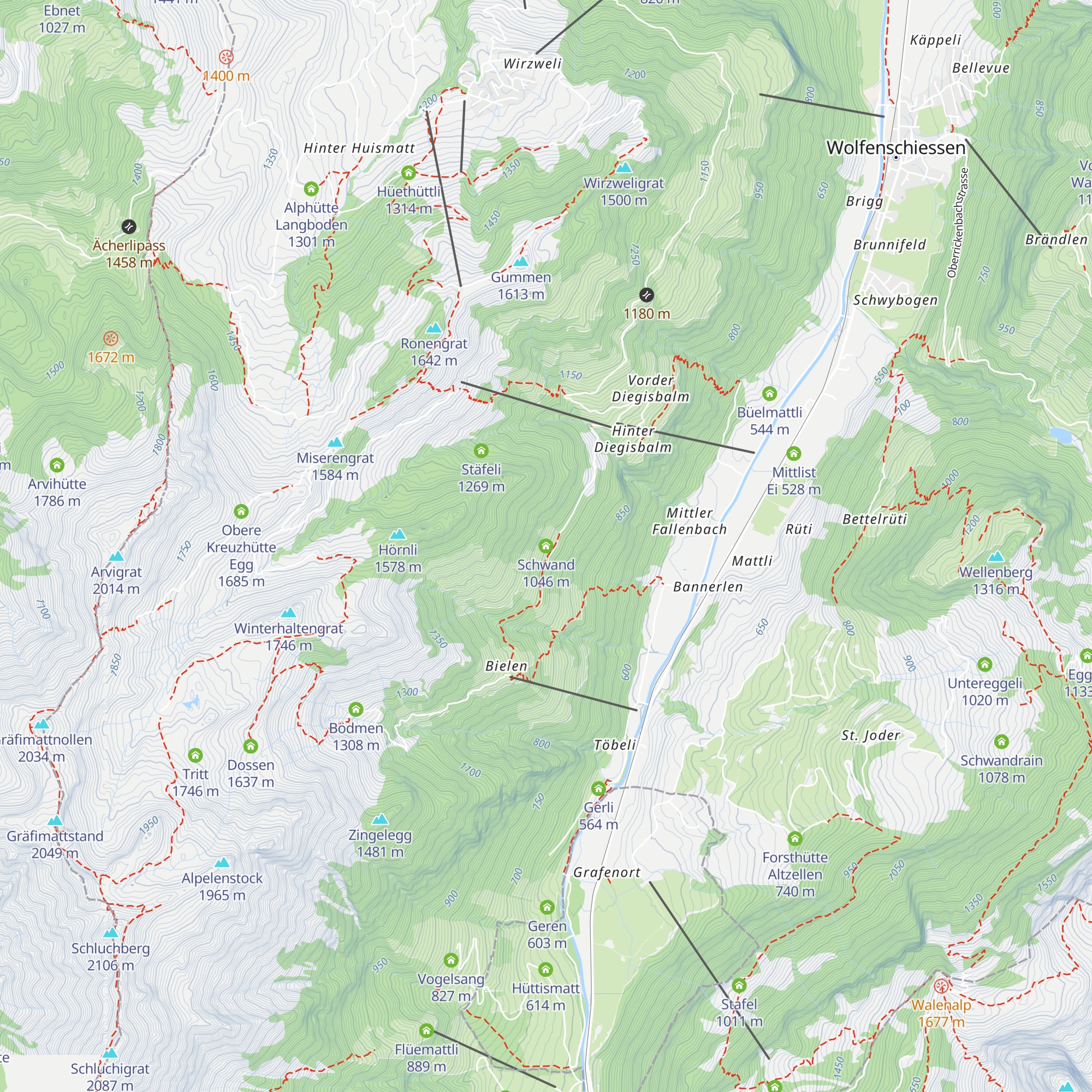 Schwand map
