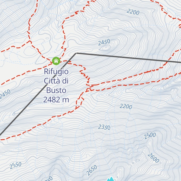 Map of Baitello del pastore