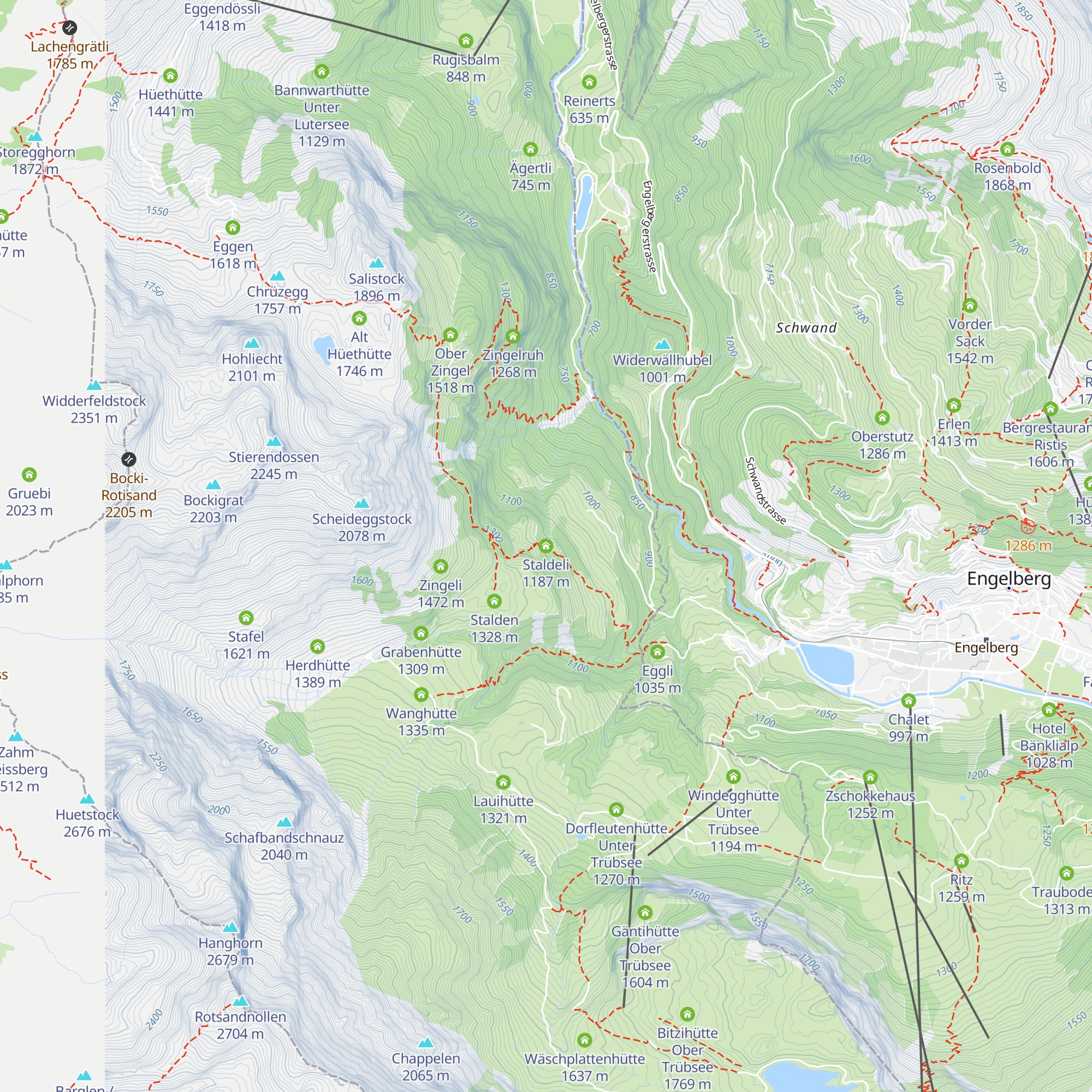 Staldeli map