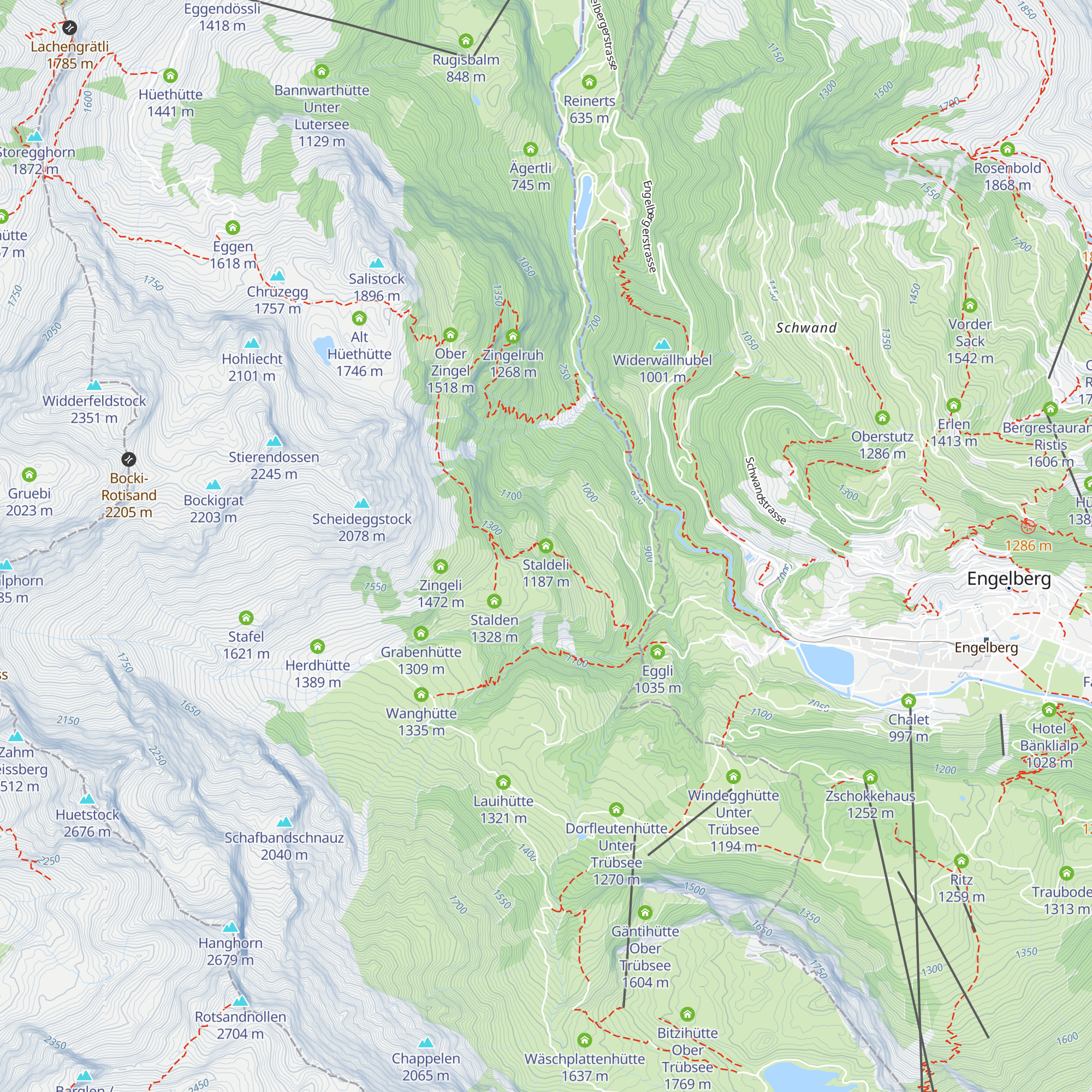 Staldeli map