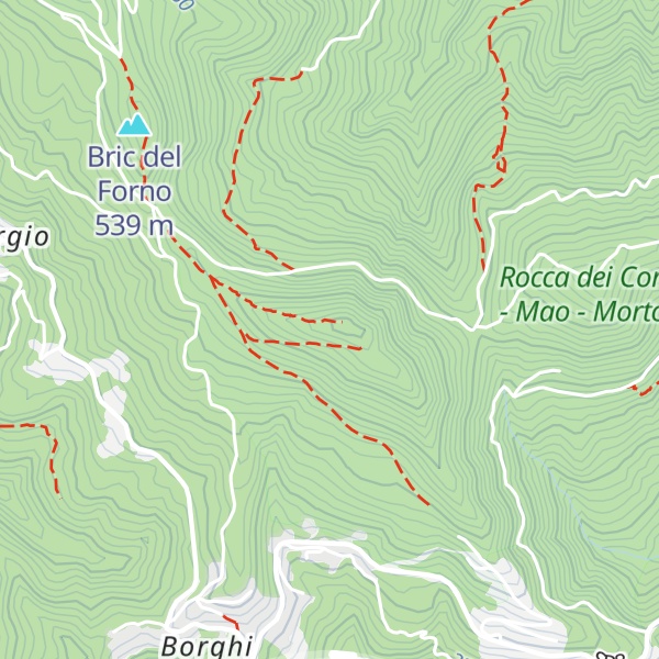Map of Bric Berba