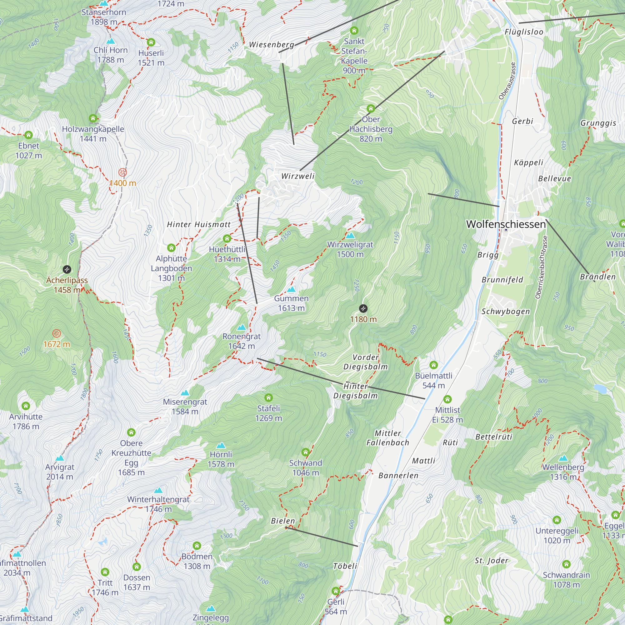Gibel map