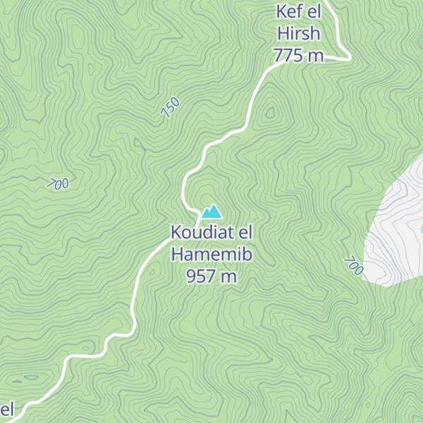 Map of Koudiat el Hamemib