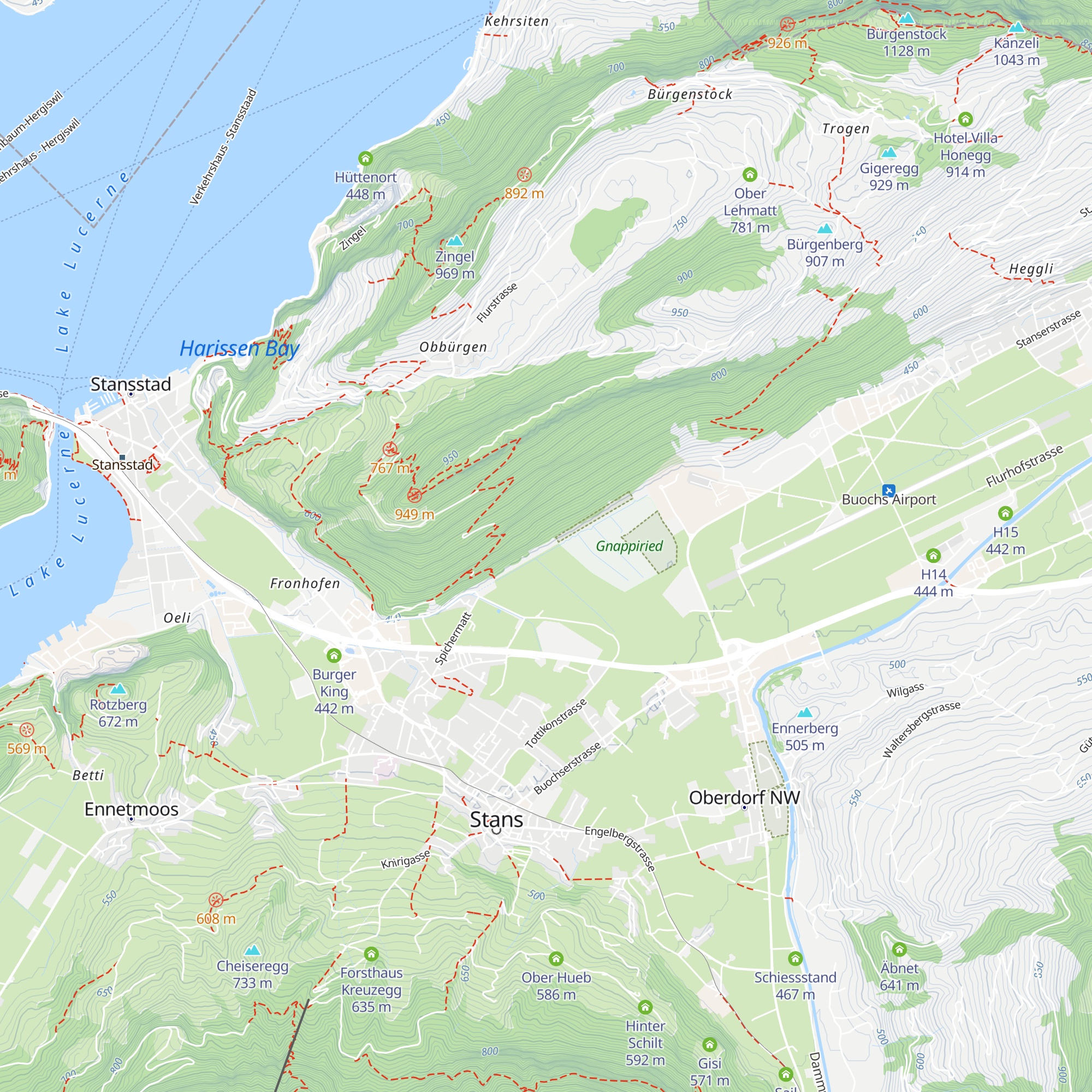 Stuidenhütte map